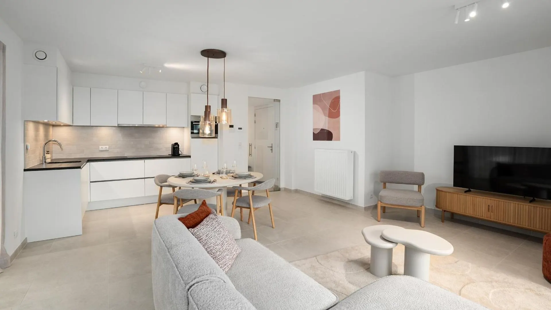 Apartment Stay Oostende - Modern, Design En Warm App 4P
